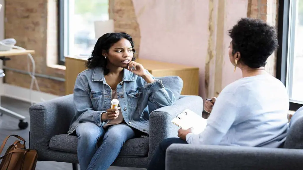 Psychiatrists counseling