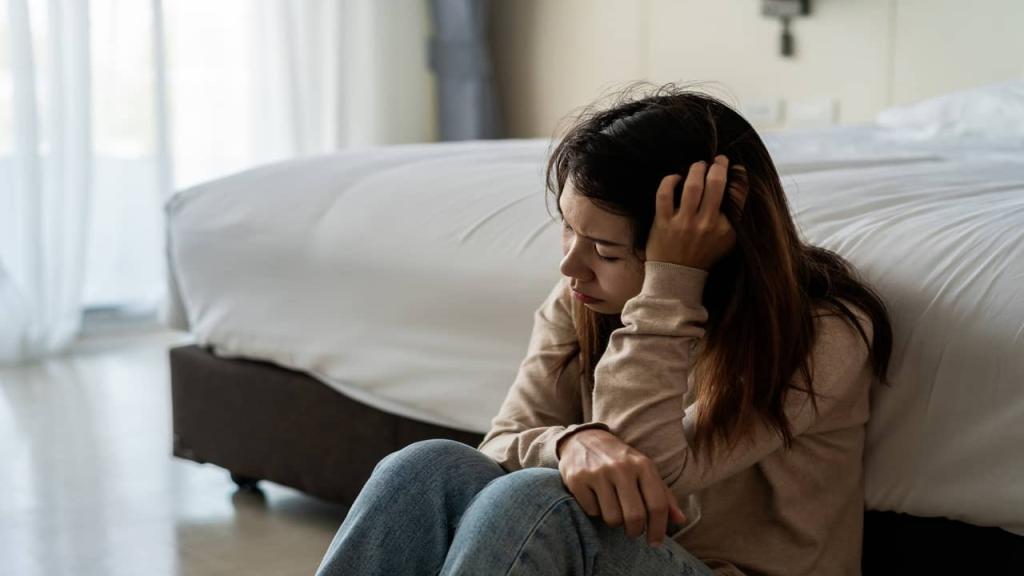 girl with anxiety